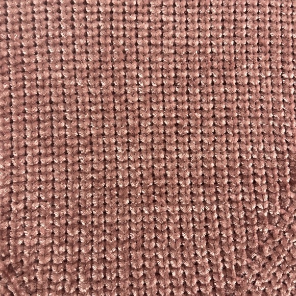 WORN ONCE ✨ Mauve Pink Cropped Knit Sweater - Picture 4 of 4